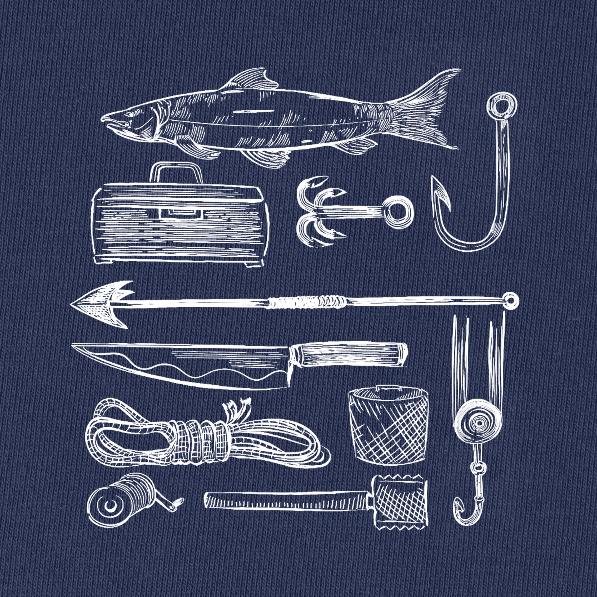 Vintage Style Fishing T-Shirt