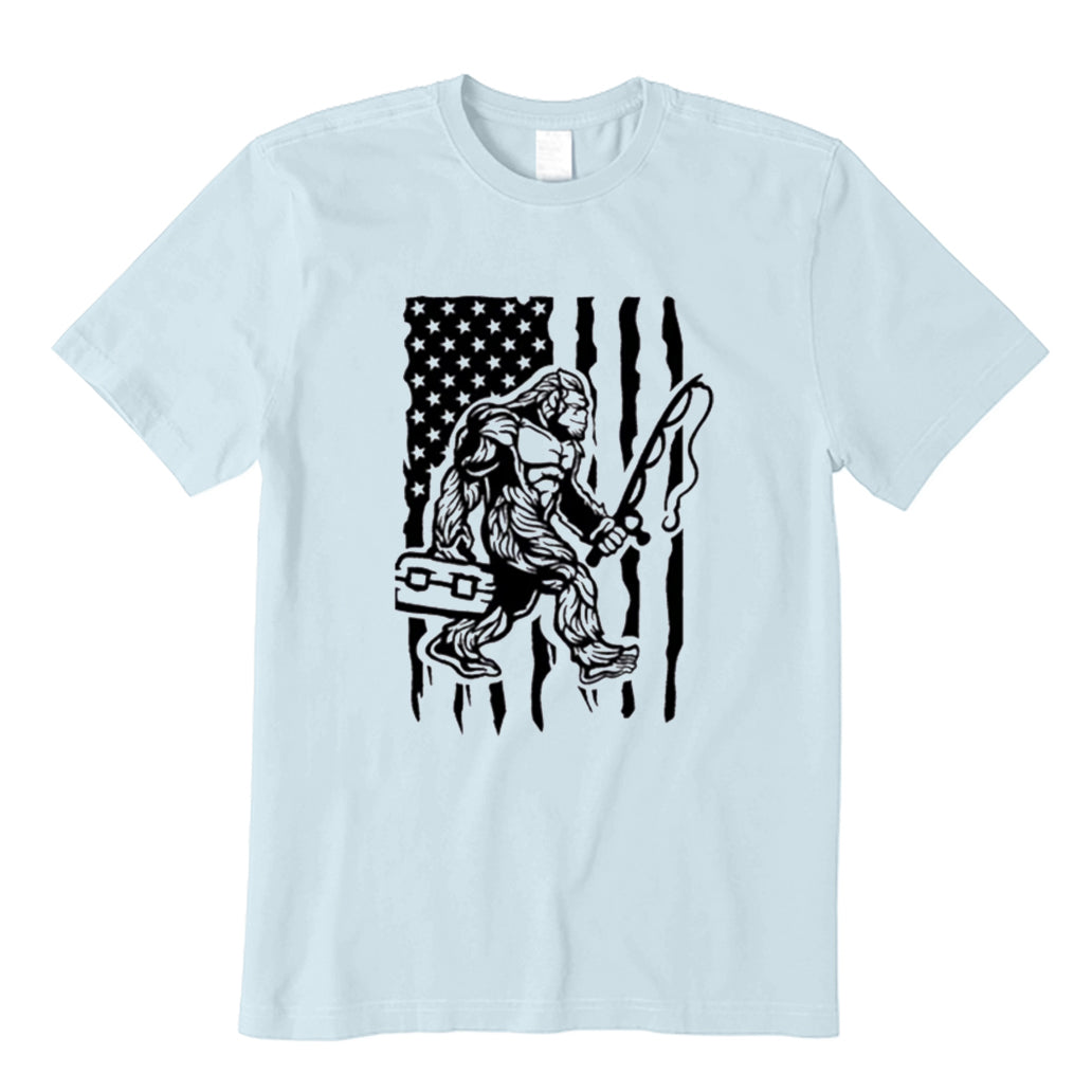 US Fishing Bigfoot T-Shirt