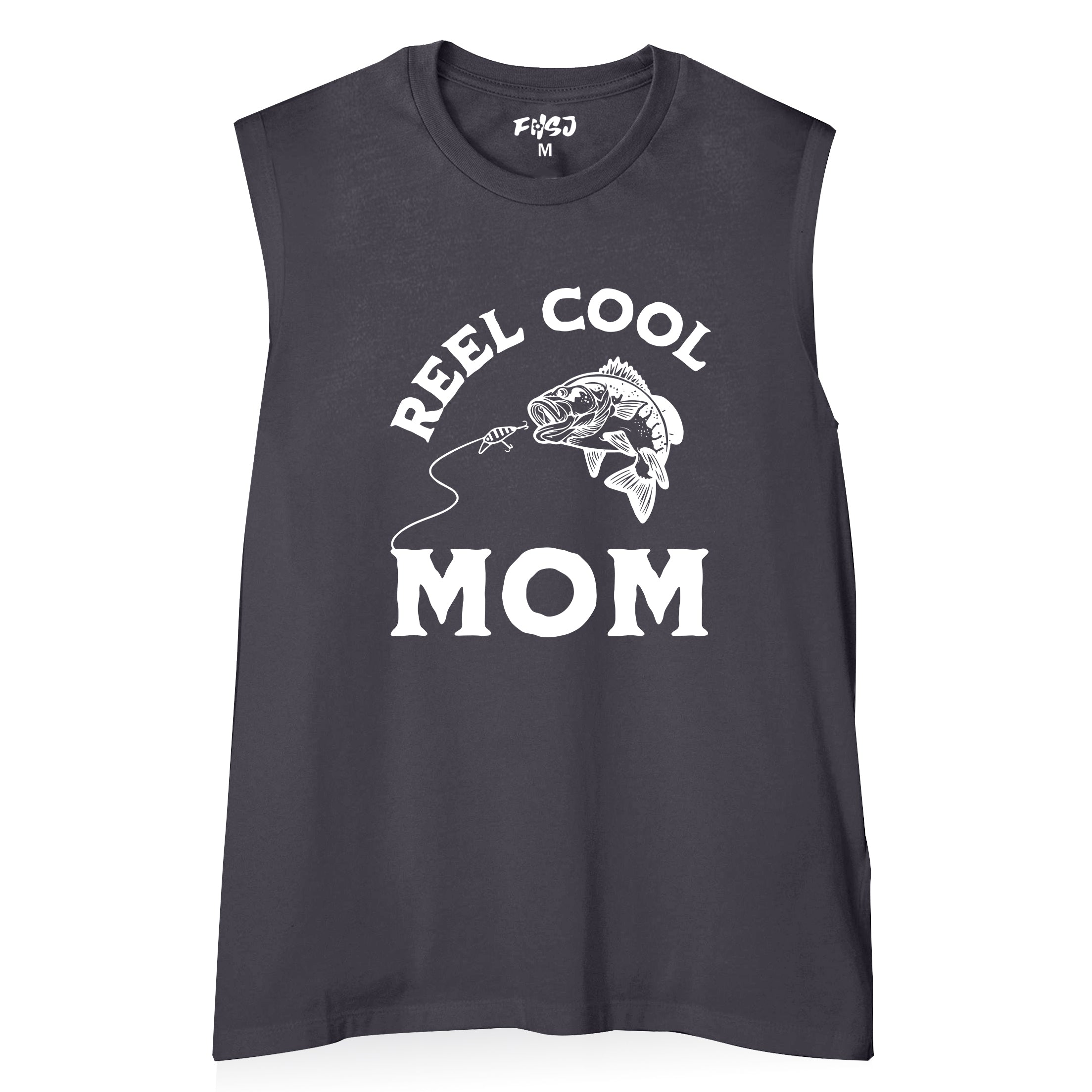 Women Reel Cool Mom Tank Top