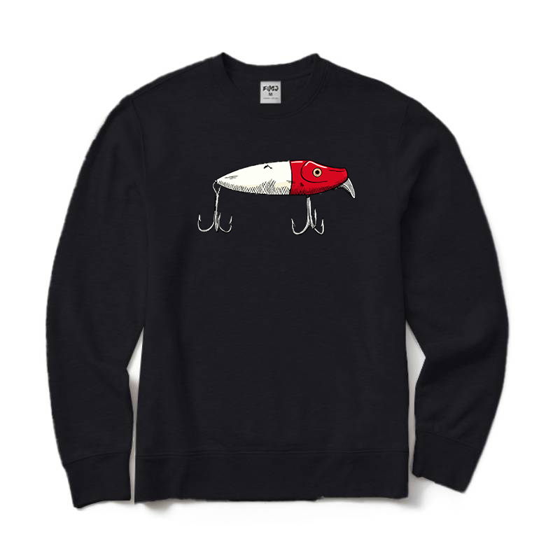 Vintage Fishing Lure Crewneck Sweatshirt