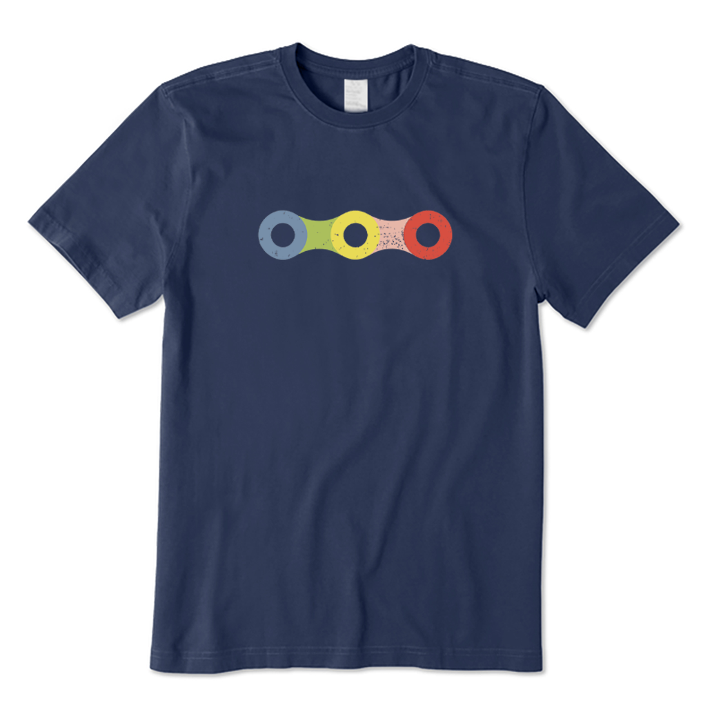 Retro Cycling Chain T-shirt