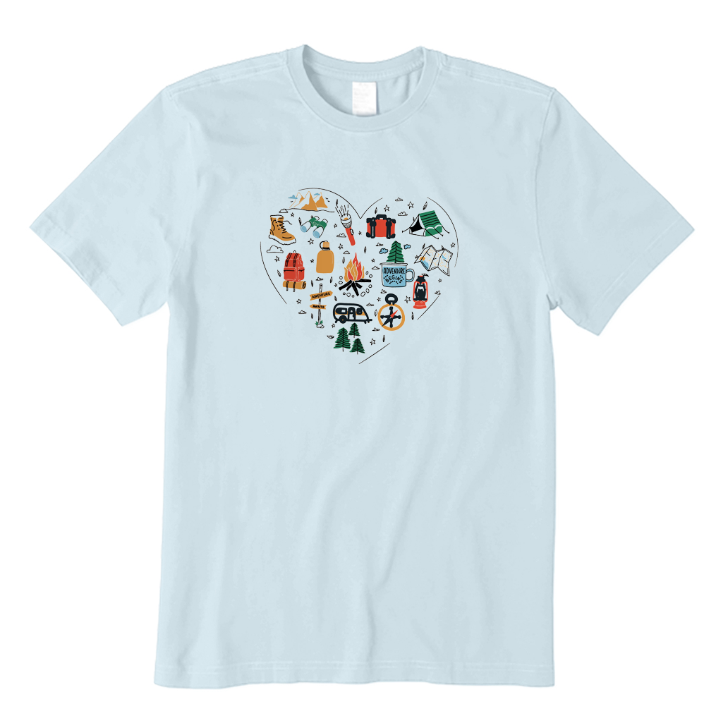 Camp Heart Adventure T-shirt