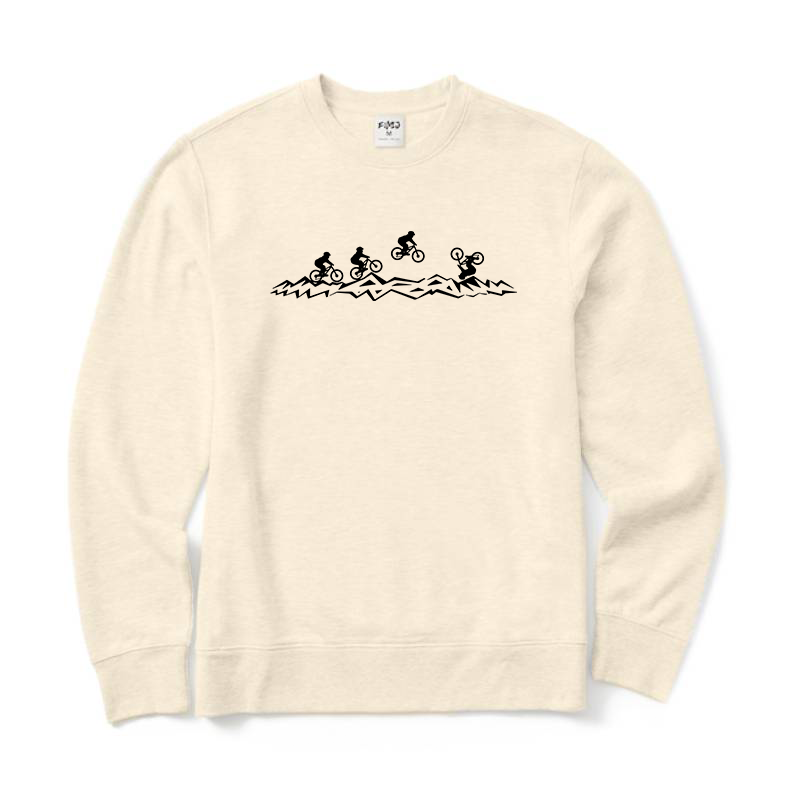 Mountain Bike Crewneck Sweatshirt