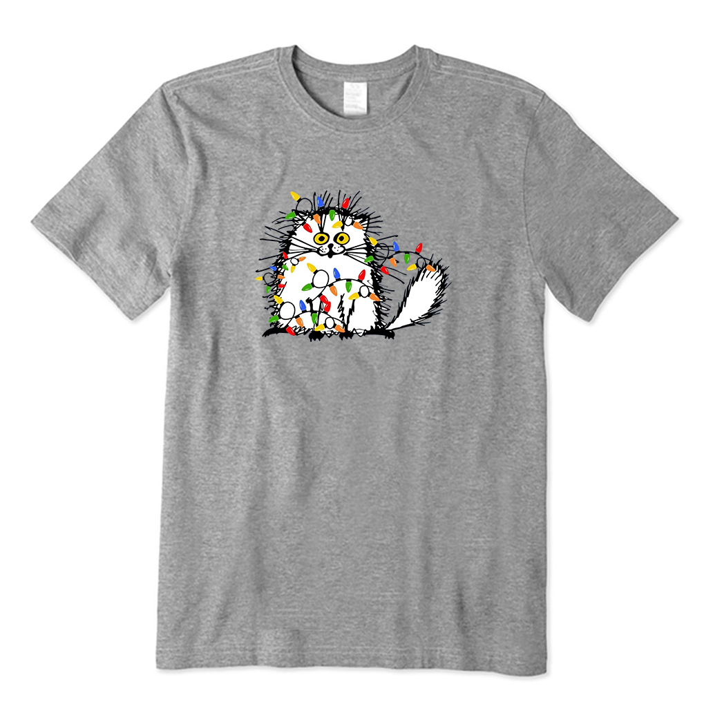 Christmas Funny Cat T-Shirt