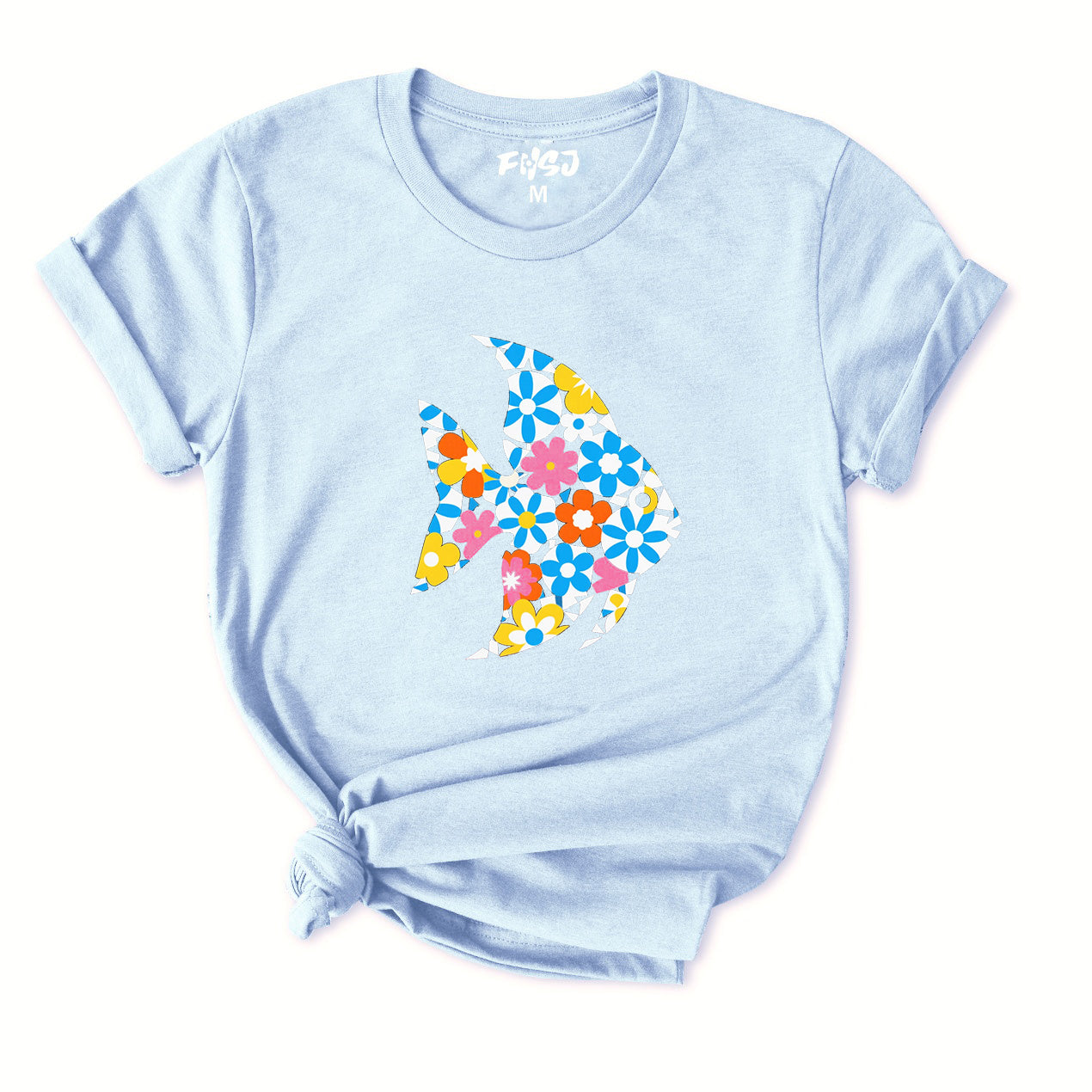 Floral fish T-Shirt for Women