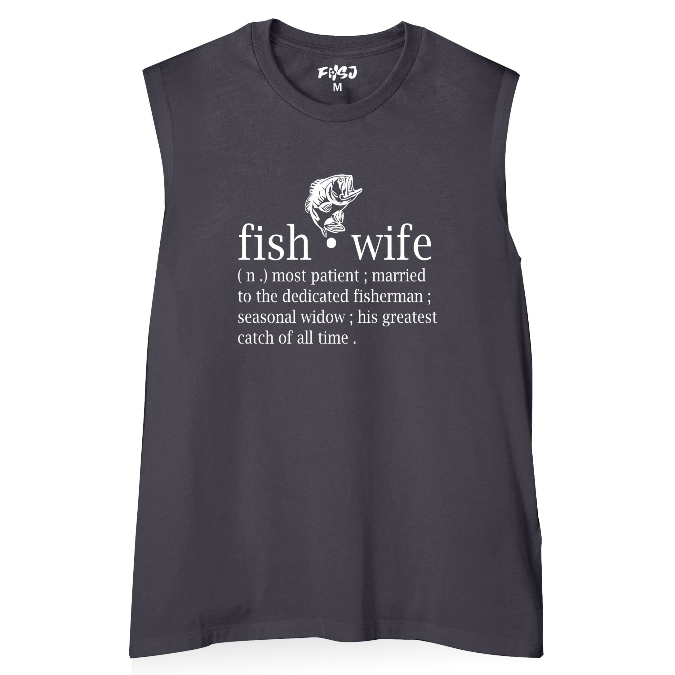 Women Fish Wife Tank Top