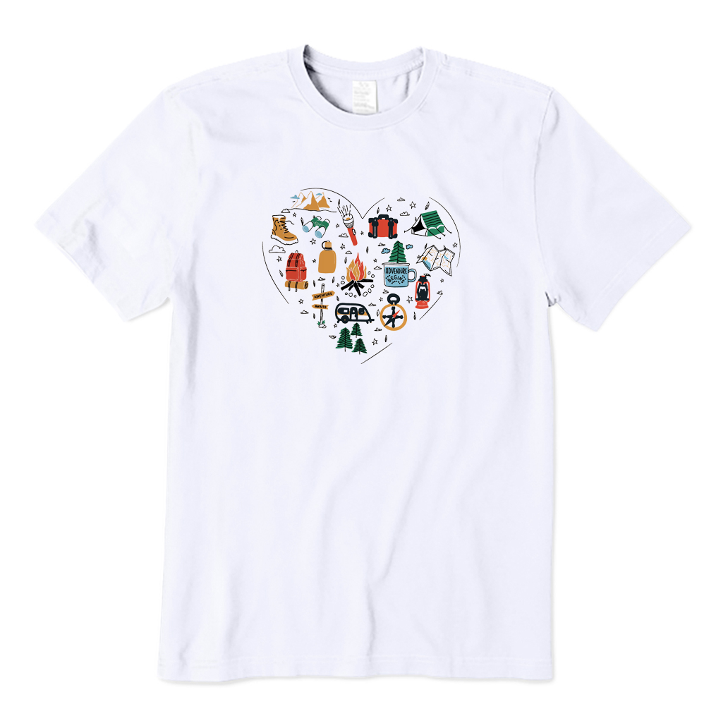 Camp Heart Adventure T-shirt