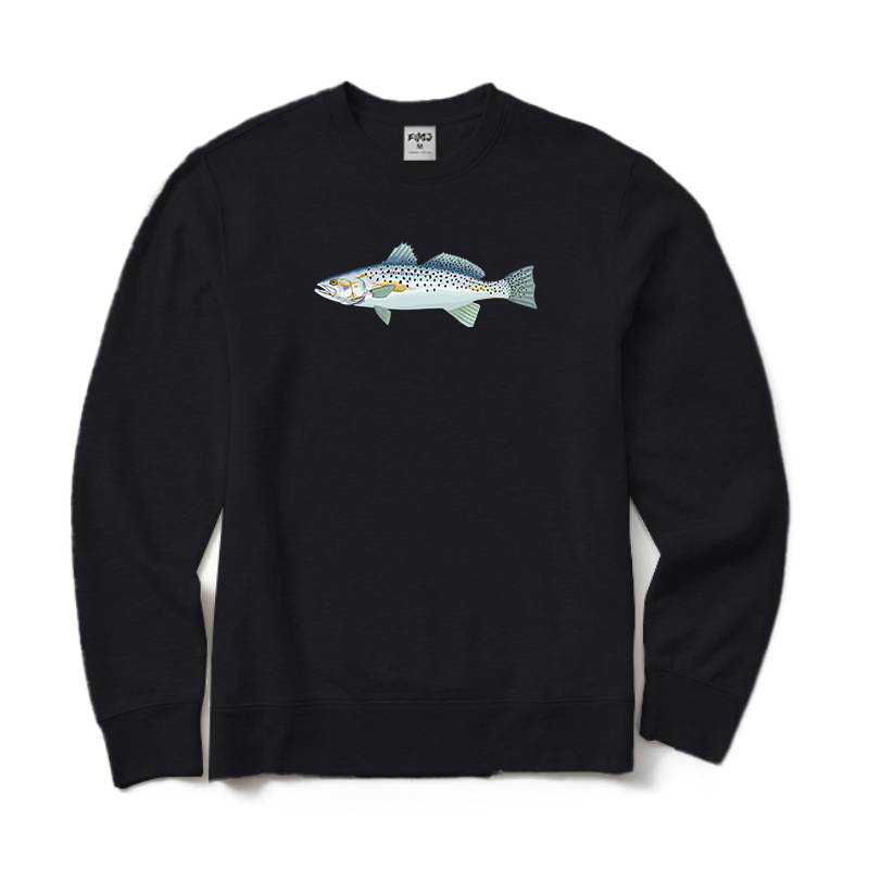 Speckled Trout Fishing Sweatshirt