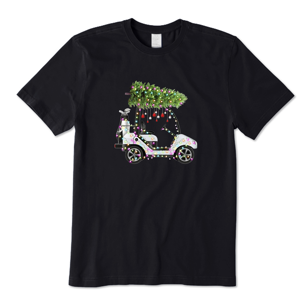Christmas Golf Cart T-Shirt