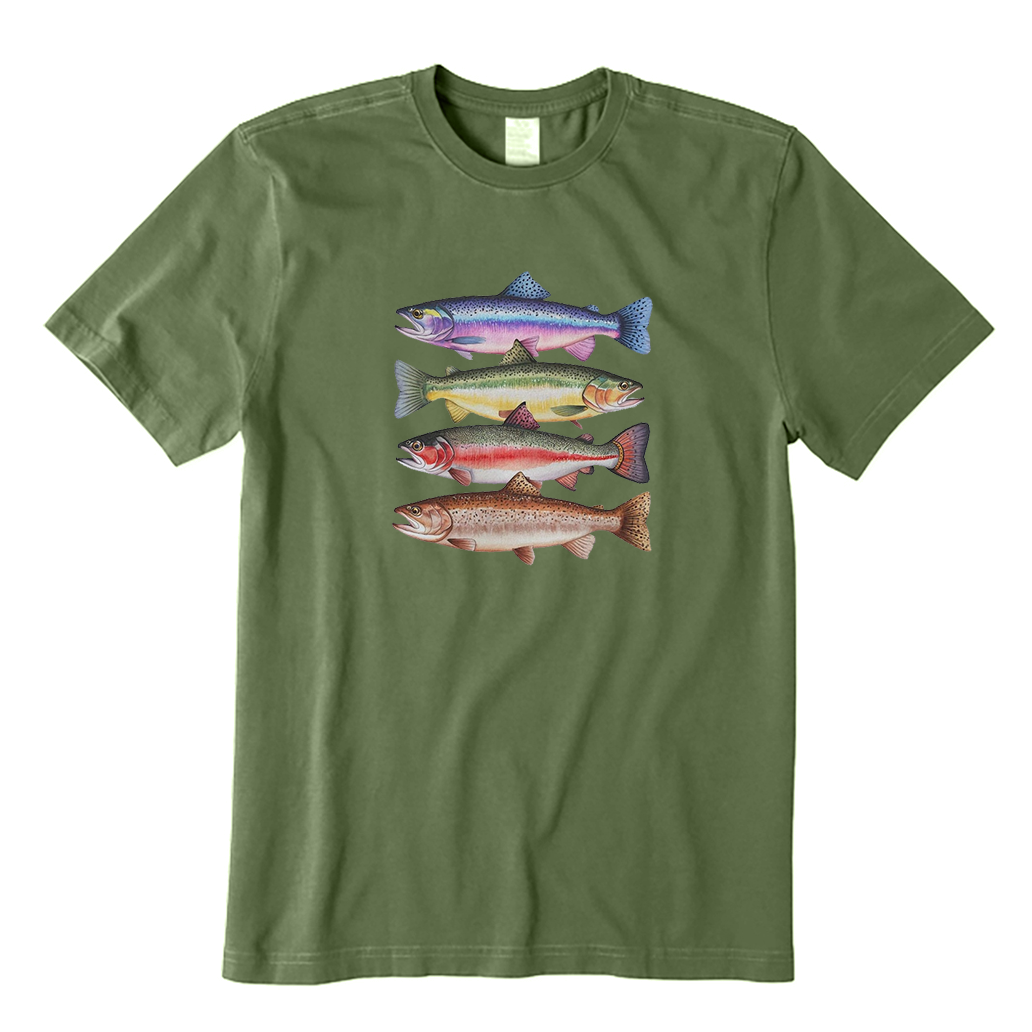 Colorful Trout T-Shirt