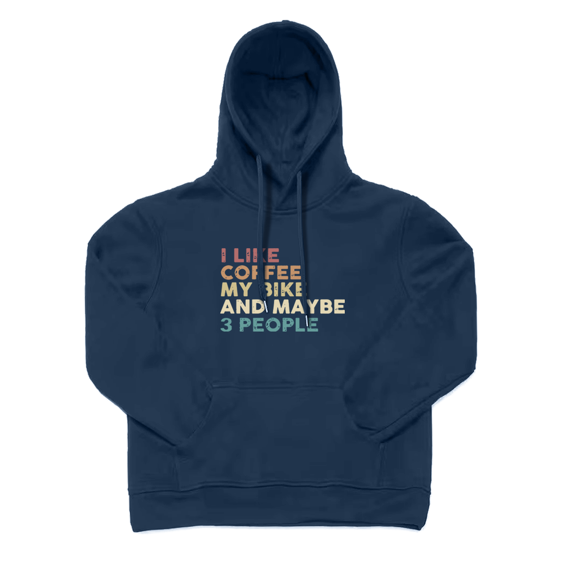 I Like Coffee and My Bike Hoodie