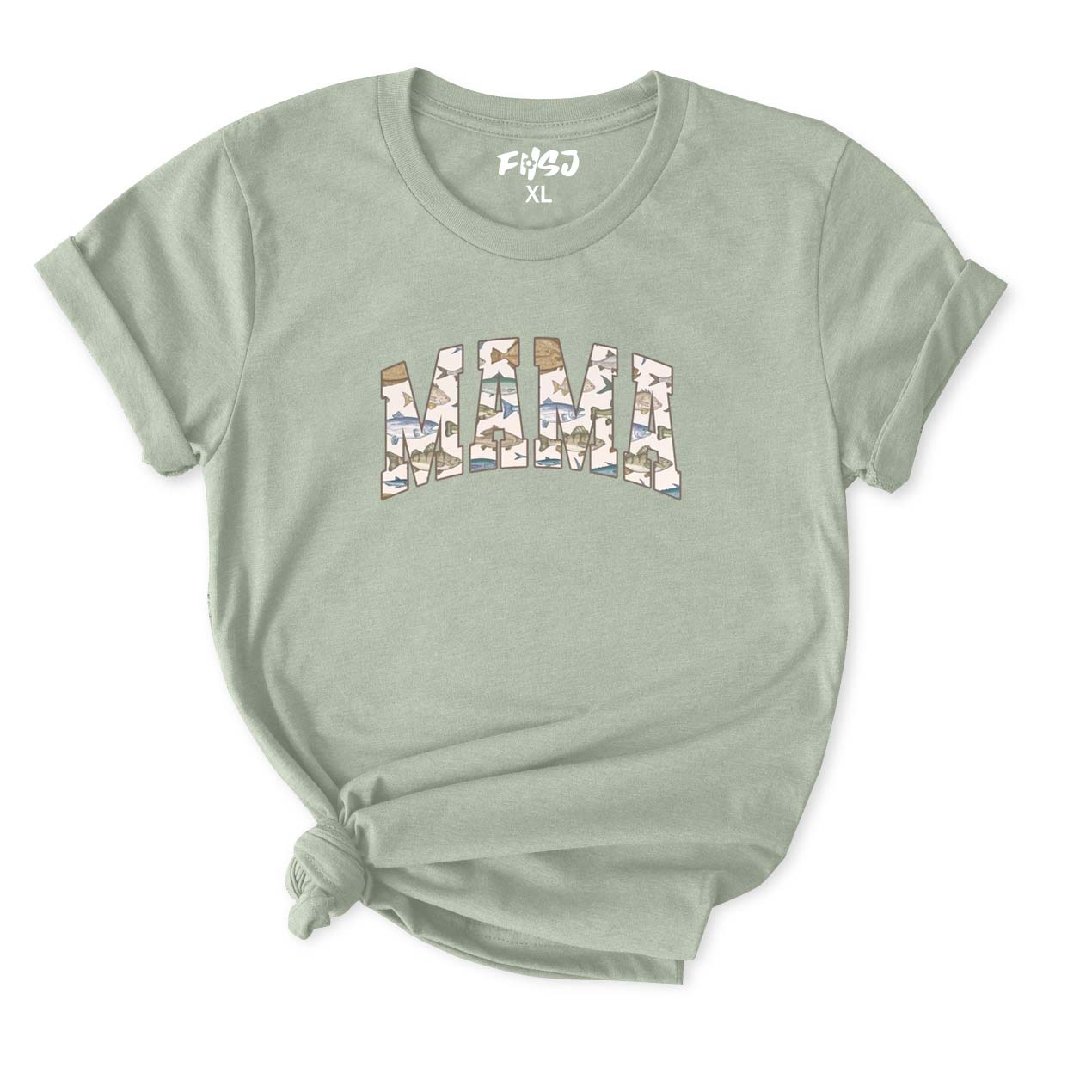 Mama Fishing T-Shirt for Women
