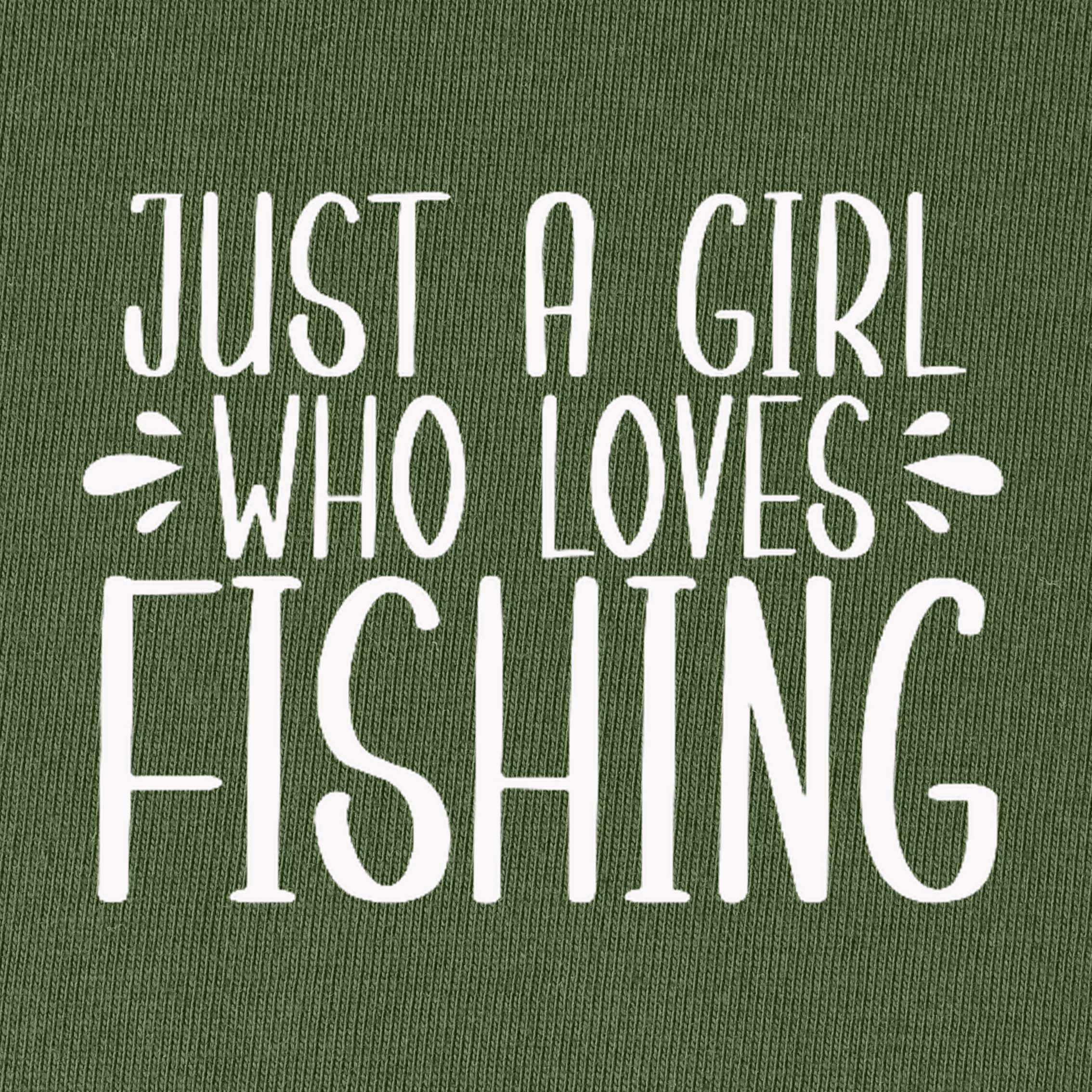 Just A Girl Who Loves Fishing T-Shirt for Women