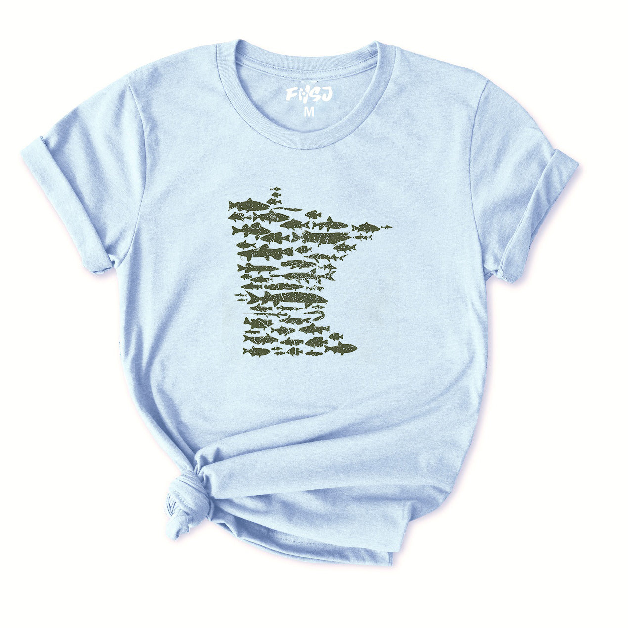 Fish of Minnesota T-Shirt for Women