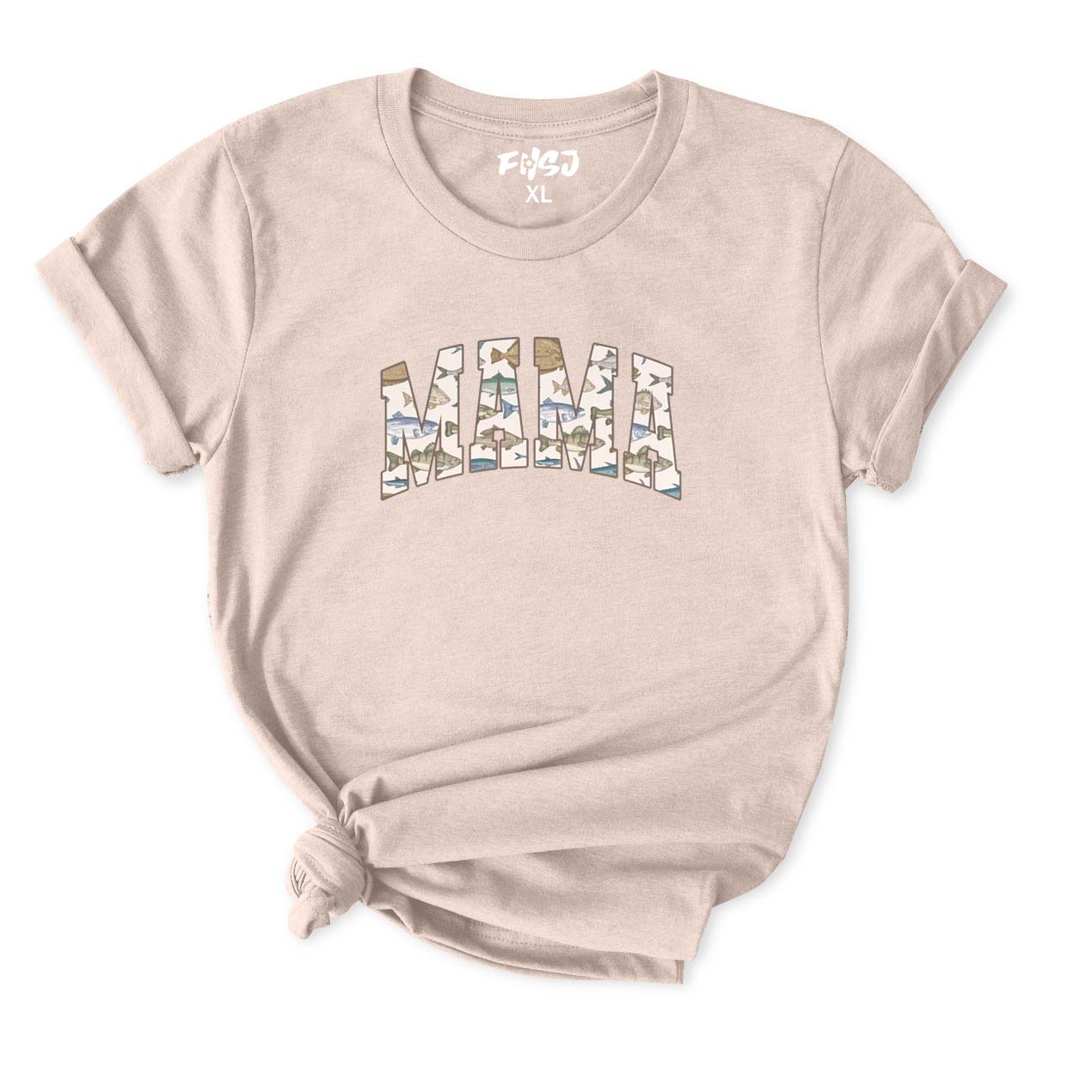 Mama Fishing T-Shirt for Women