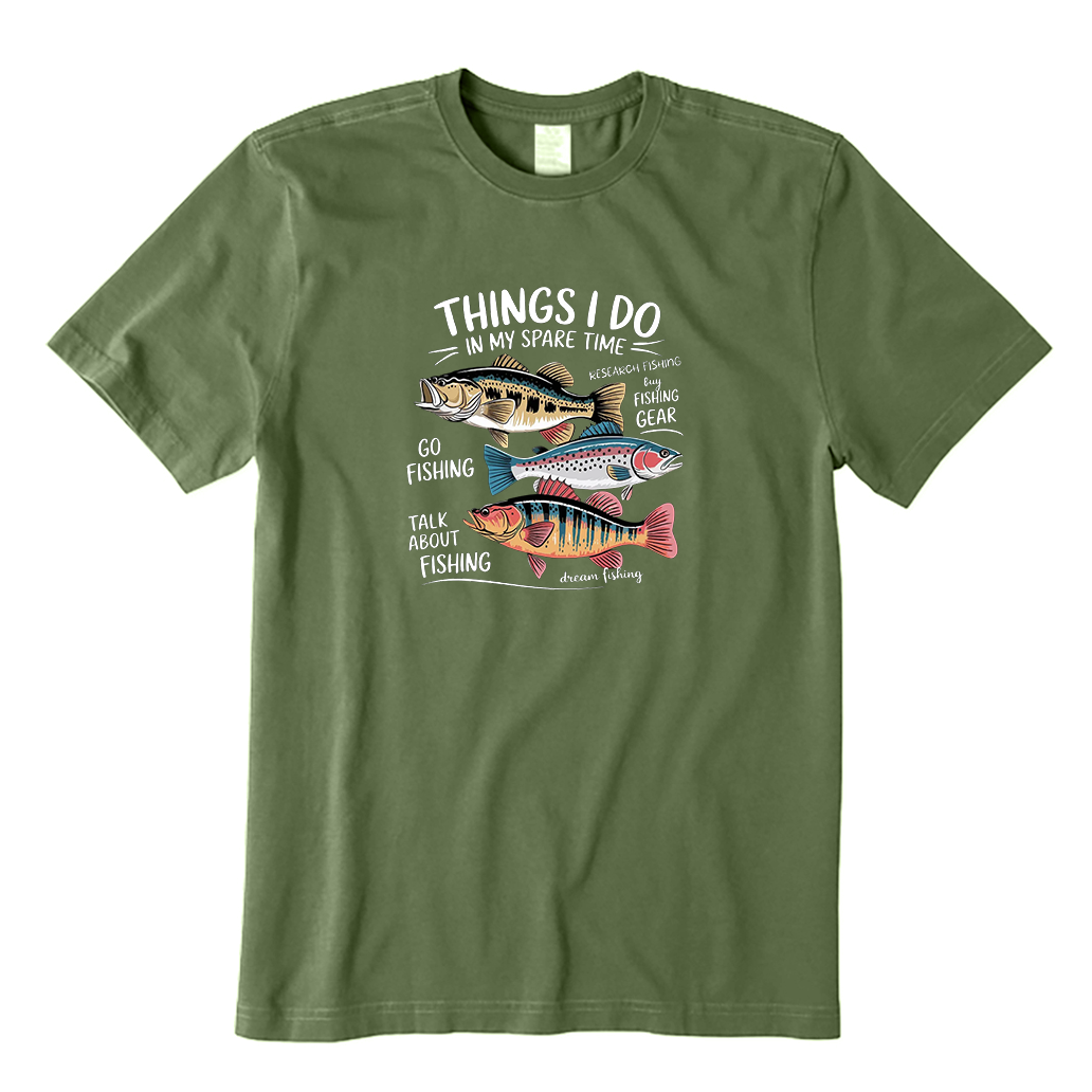 Fishing Things I Do In My Spare Time T-Shirt