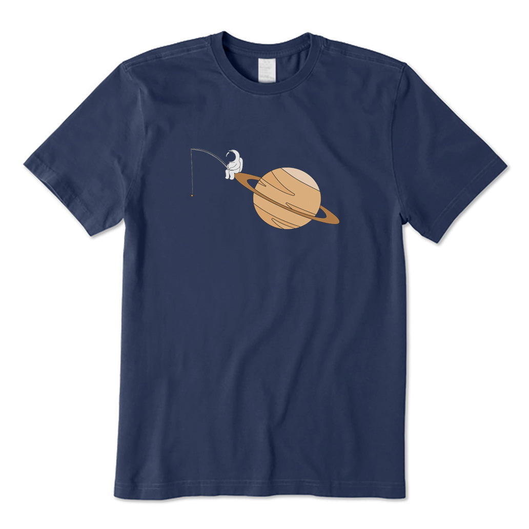 Astronaut Fishing T-Shirt
