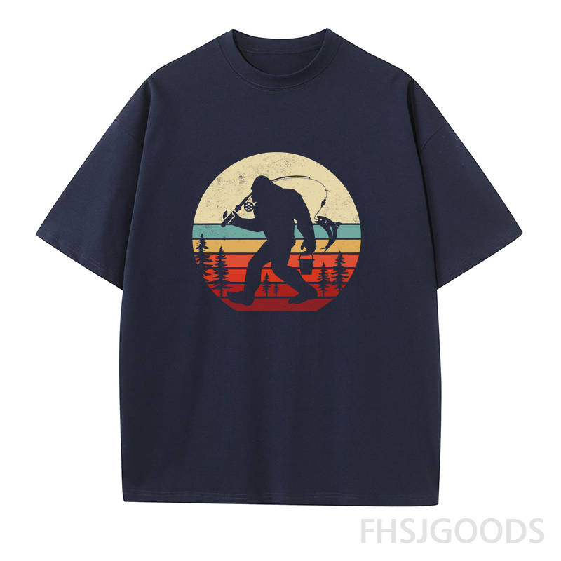 Bigfoot Fishing Unisex T-Shirt