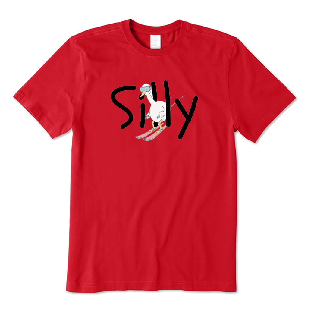 Silly Goose Skiing T-shirt