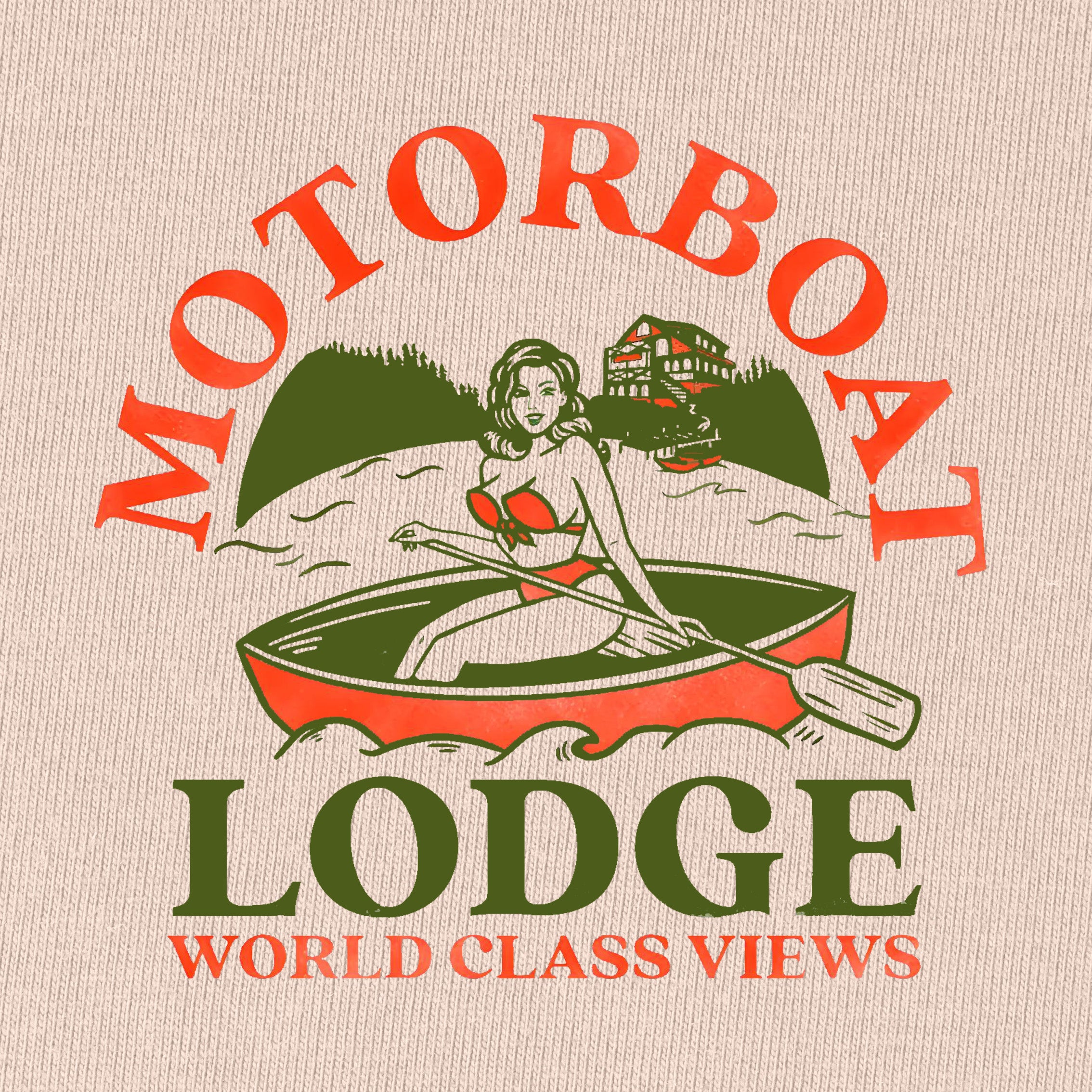 Motorboat Lodge T-Shirt for women