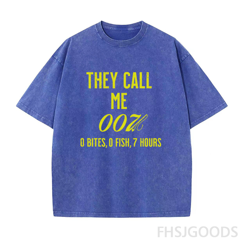 They Call Me 007 Unisex Distressed T-Shirt