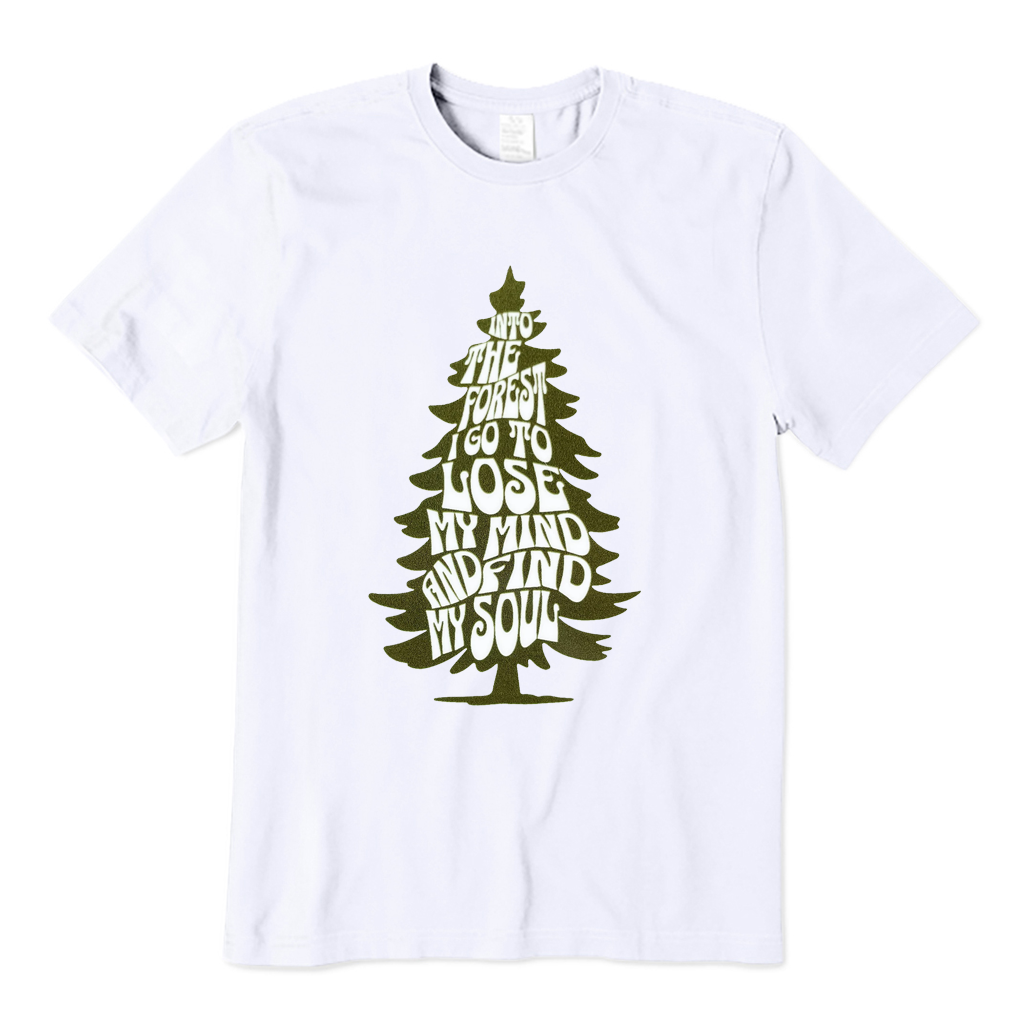 Into The Forest I Go Adventure Hiking T-Shirt