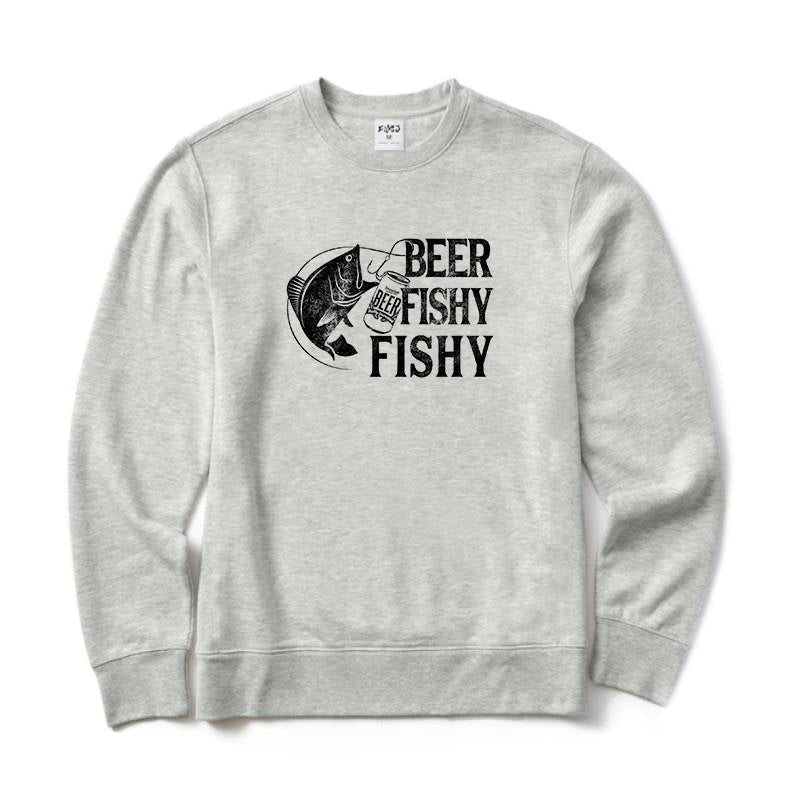 Beer Fishy Fishy Crewneck Sweatshirt