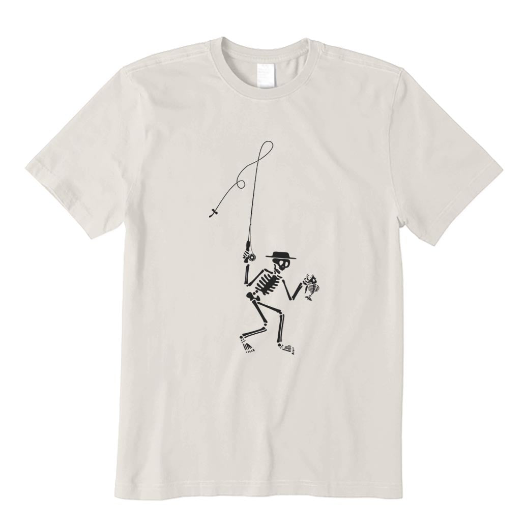 FLY FISHING SKELETON T-Shirt
