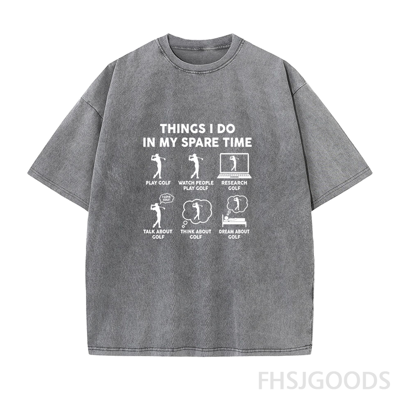 Funny Golf Lover Unisex Distressed T-Shirt