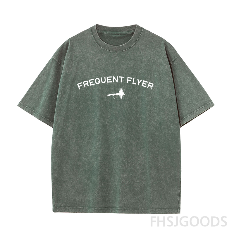 Frequent Flyer Unisex Distressed T-Shirt