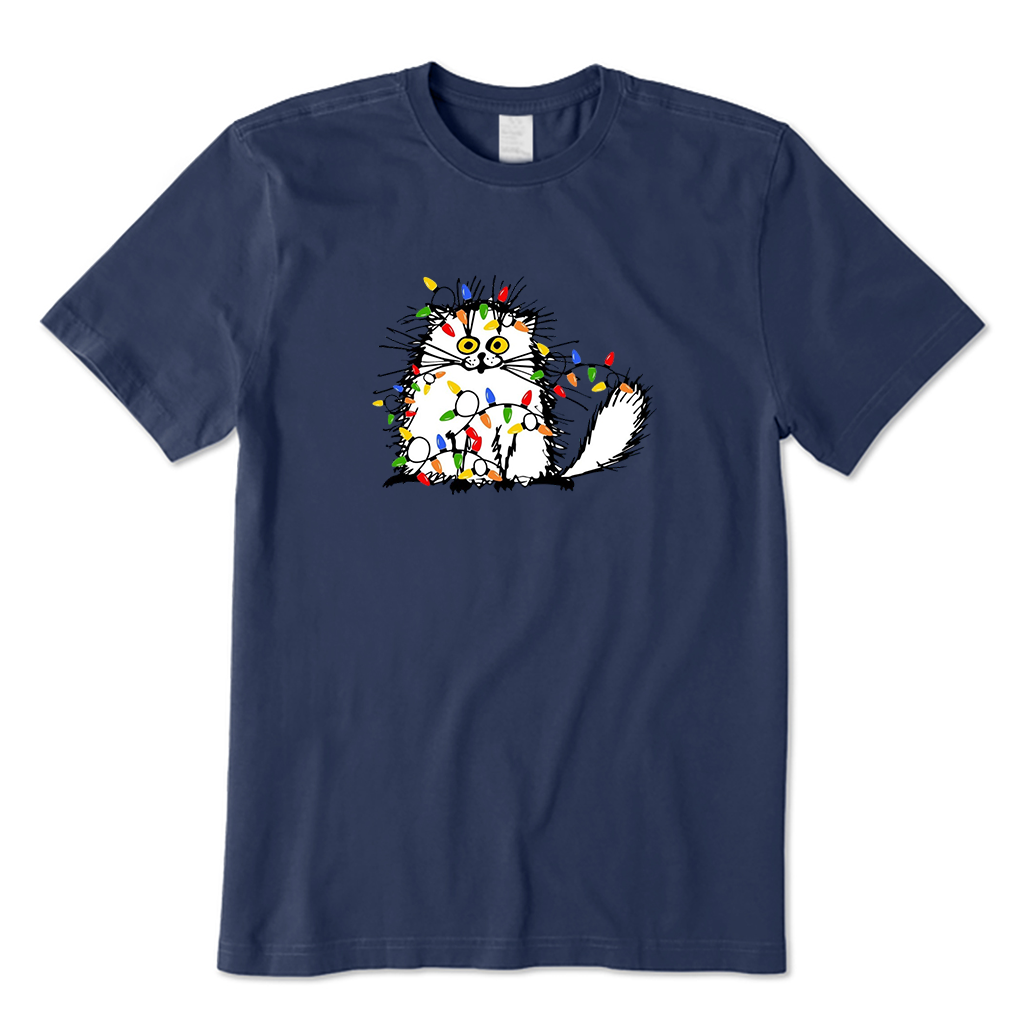 Christmas Funny Cat T-Shirt