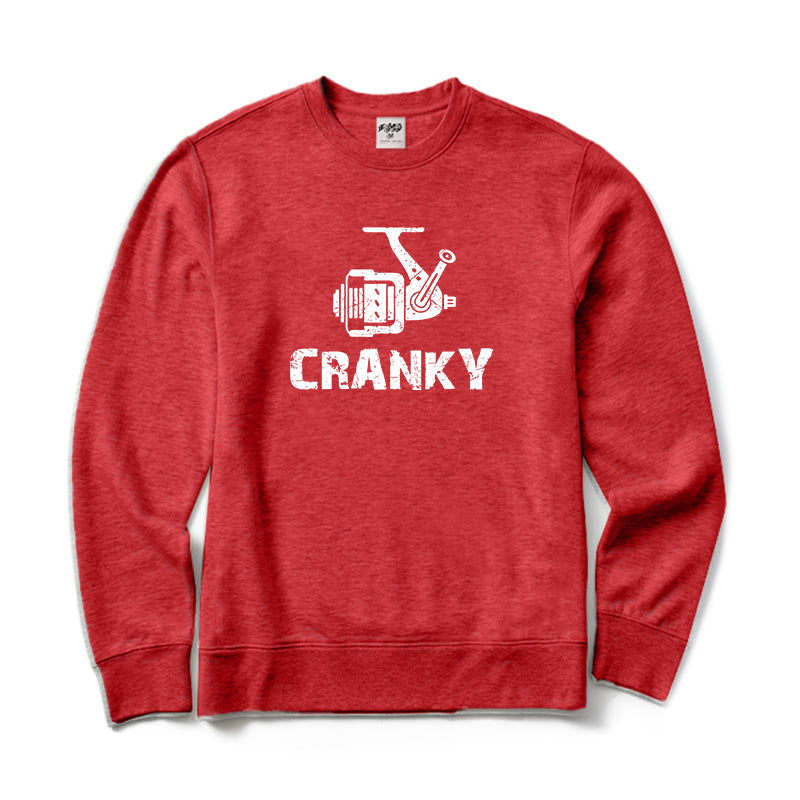 Cranky Fishing Crewneck Sweatshirt