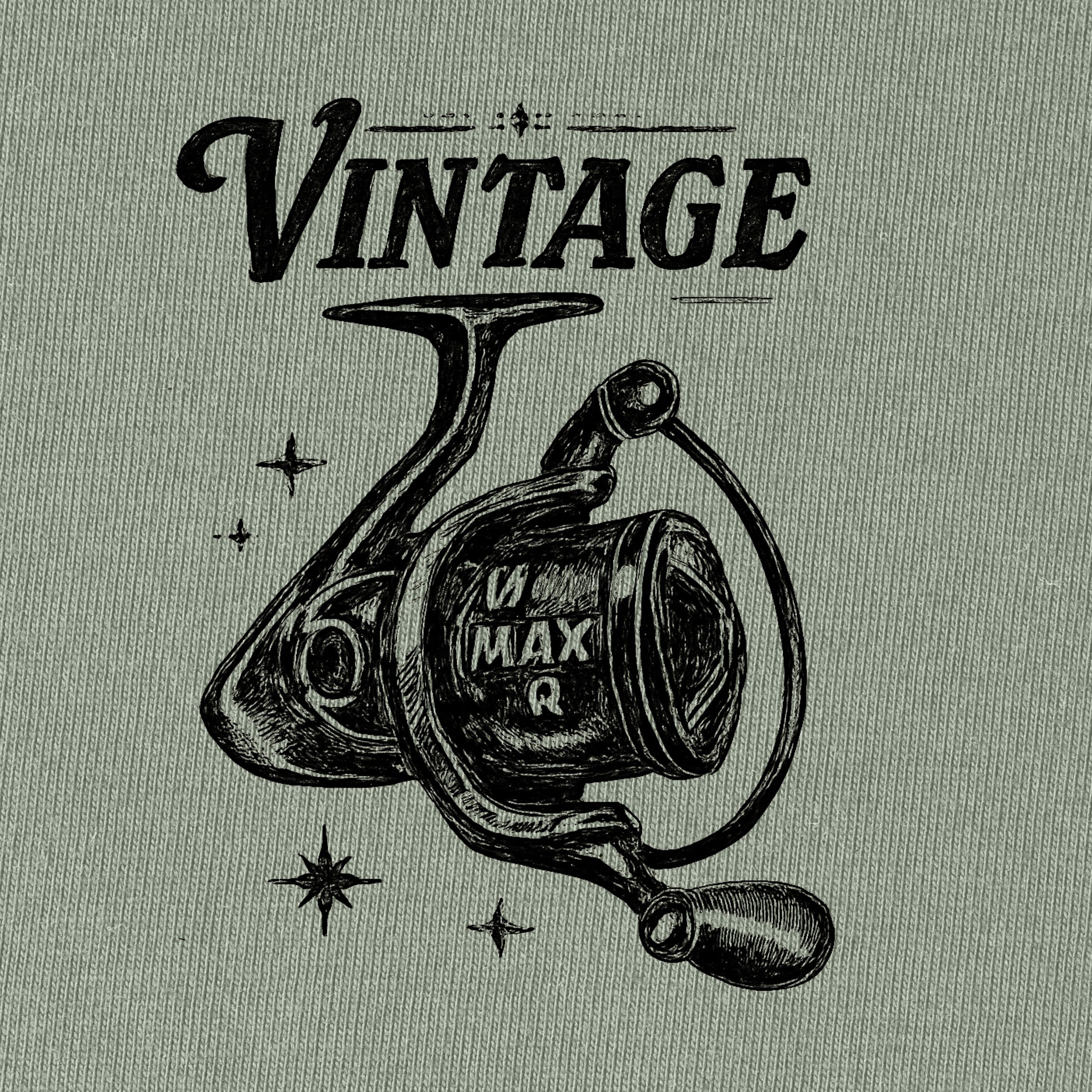 Retro Fishing Reel T-Shirt