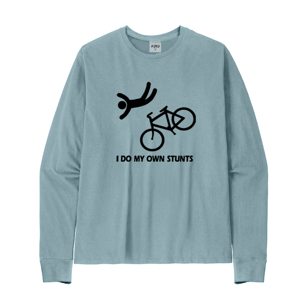 Funny Bike Stunt Long Sleeve T-Shirt