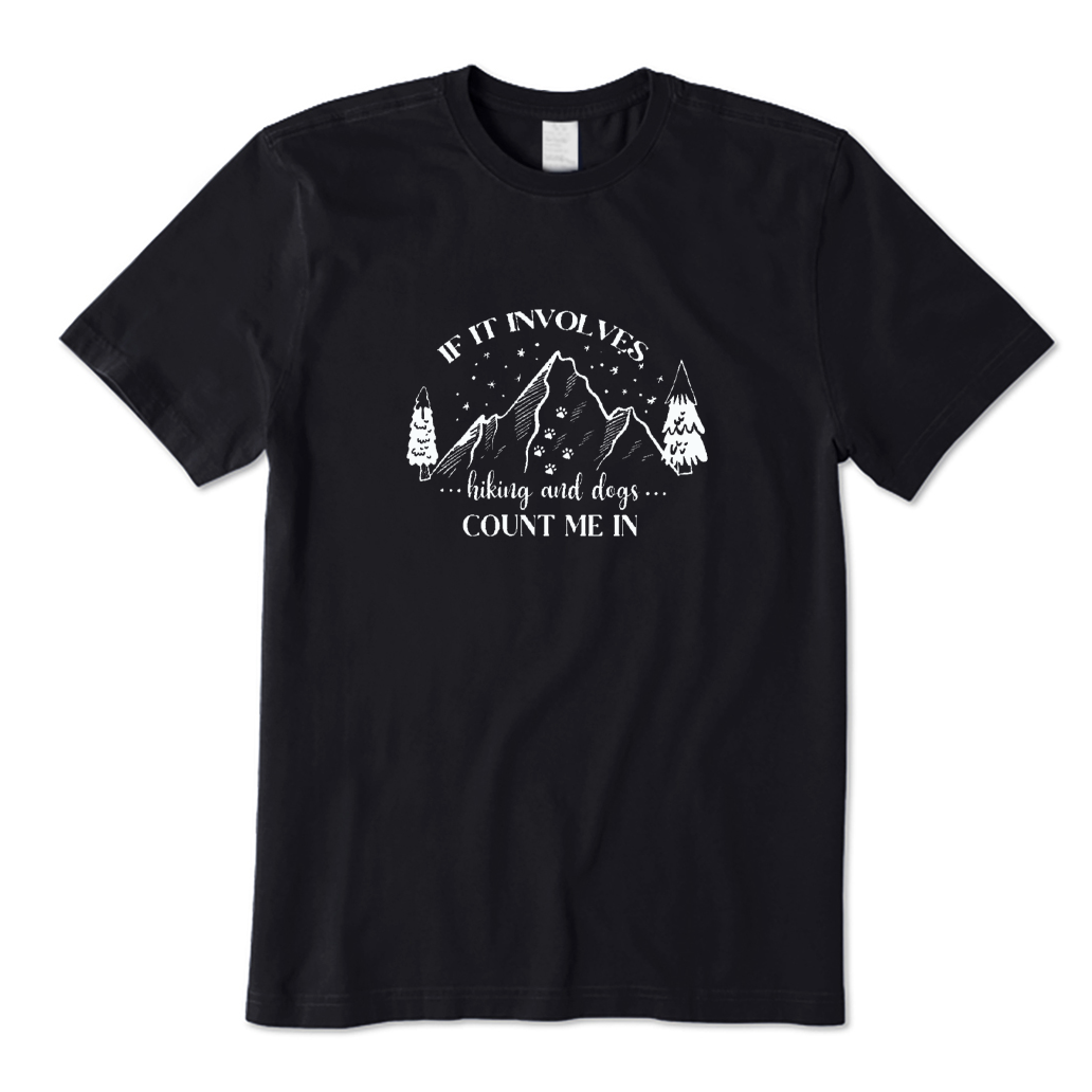 Hiking With Dogs T-shirt