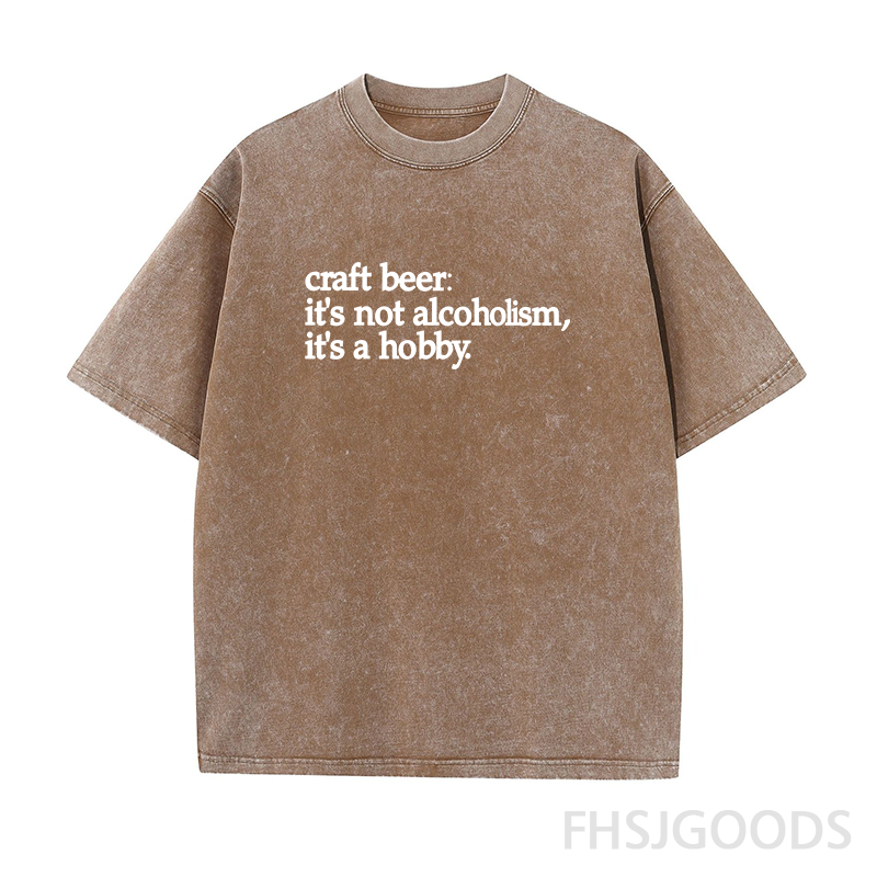 Craft Beer Unisex Distressed T-Shirt