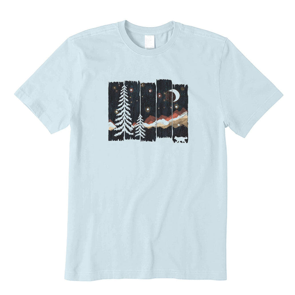 Starry Night in The Mountains T-Shirt