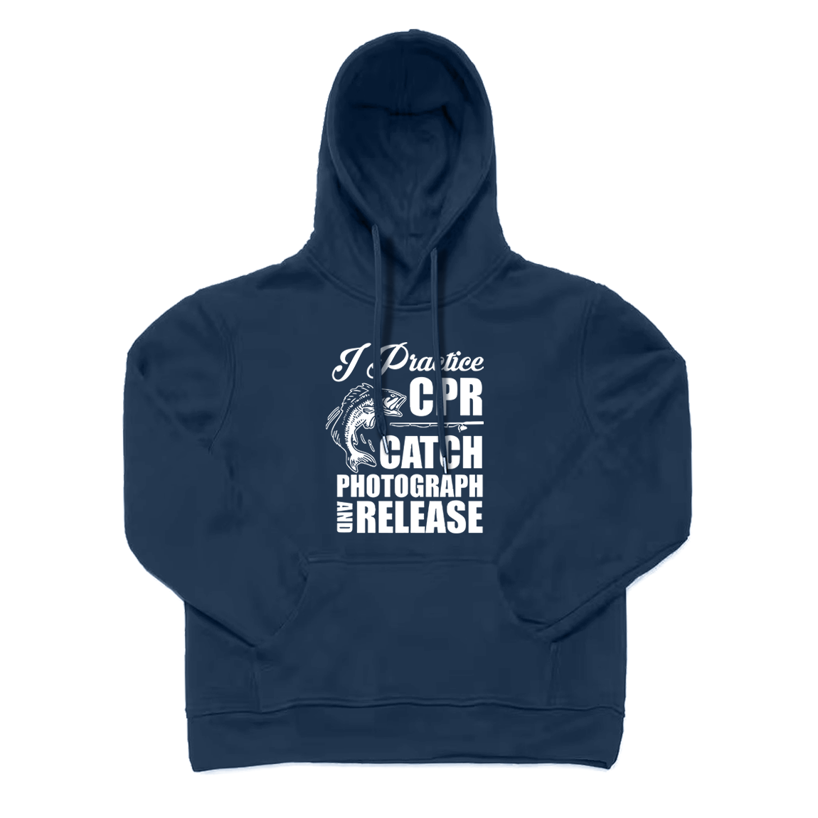 I Practise CPR Catch Photograph and Release Hoodie