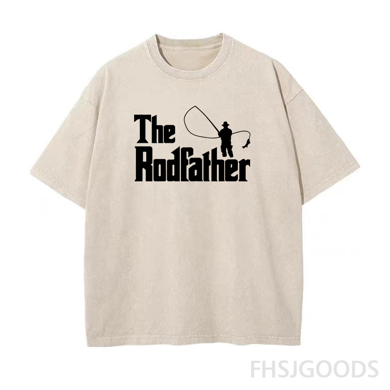 The Rodfather Unisex Distressed T-Shirt