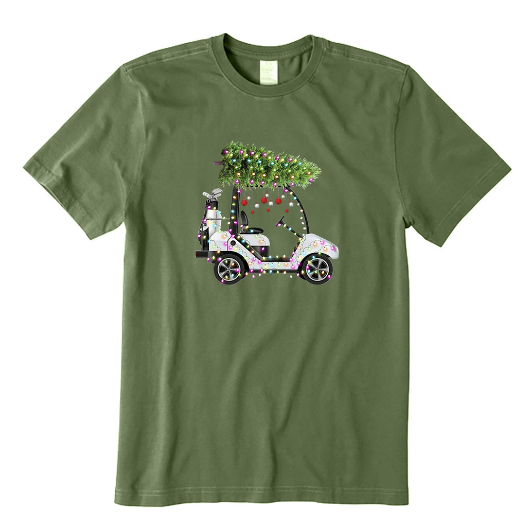 Christmas Golf Cart T-Shirt