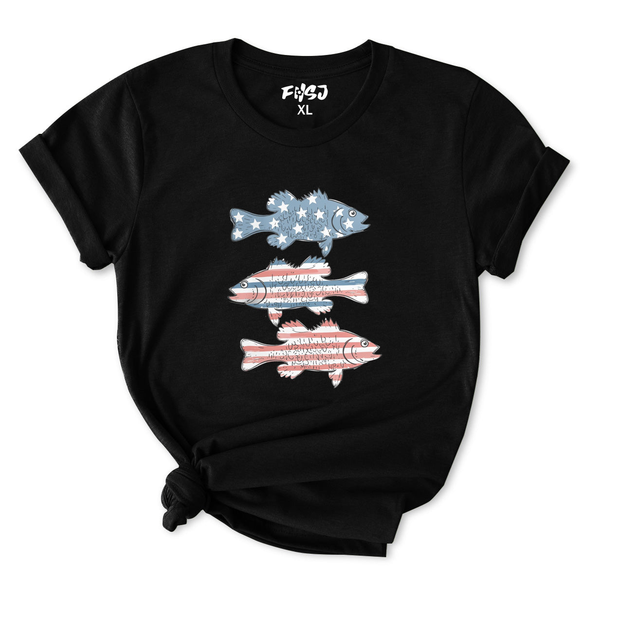 Red White and Bass T-Shirt for Women