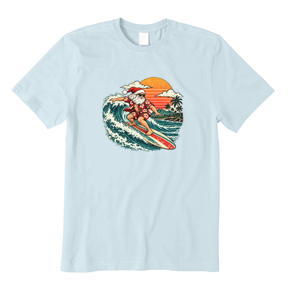 Surfing Santa T-Shirt