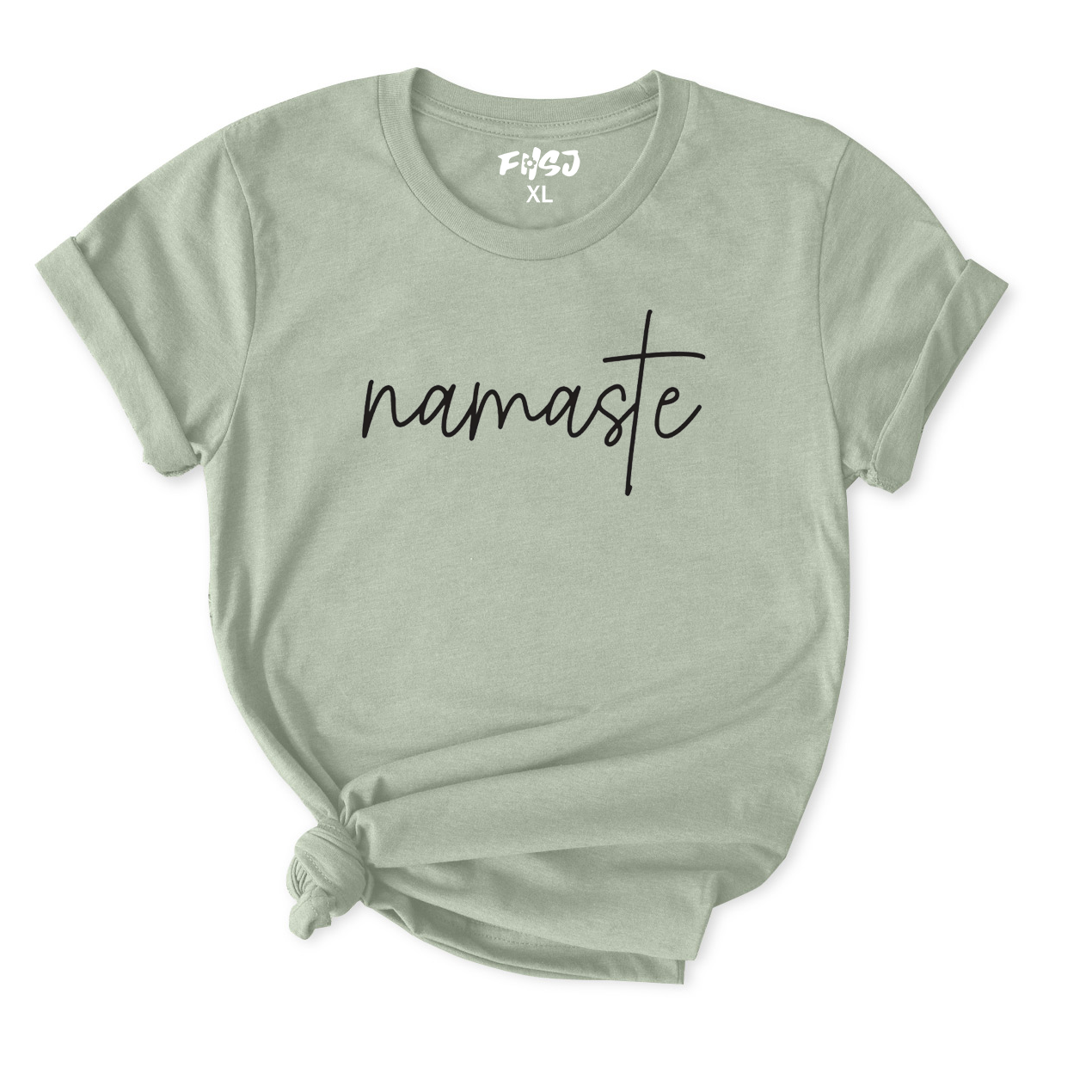 Minimalist Namaste Yoga T-Shirt for Women