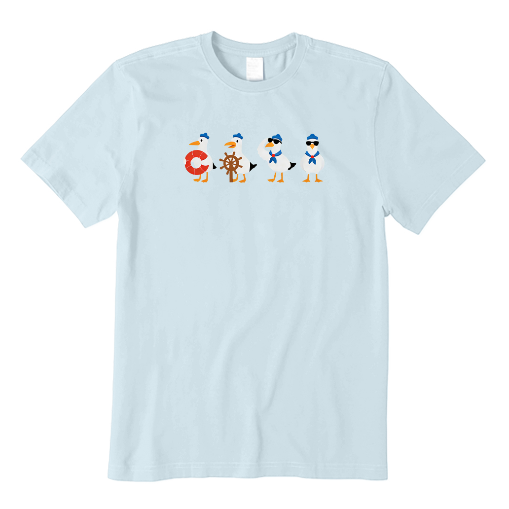 Funny Sailor Seagull T-shirt