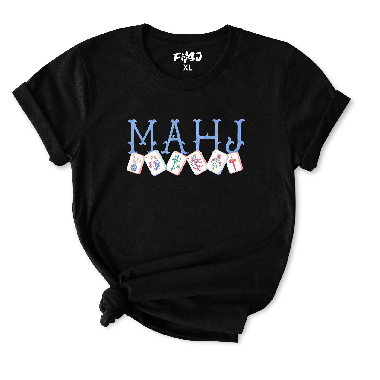 Mahjong MAHJ Floral T-Shirt for Women