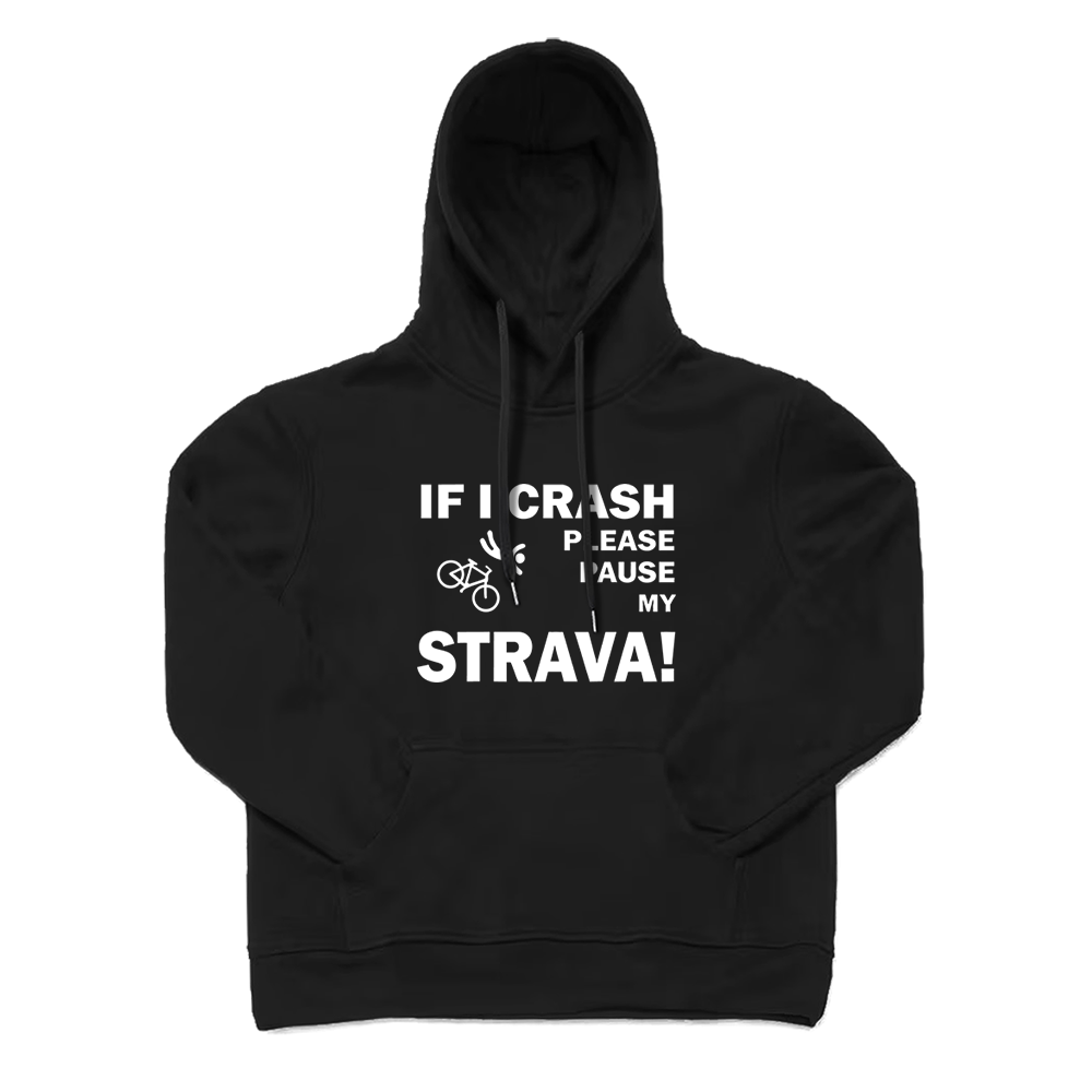 If I Crash Cycling Hoodie
