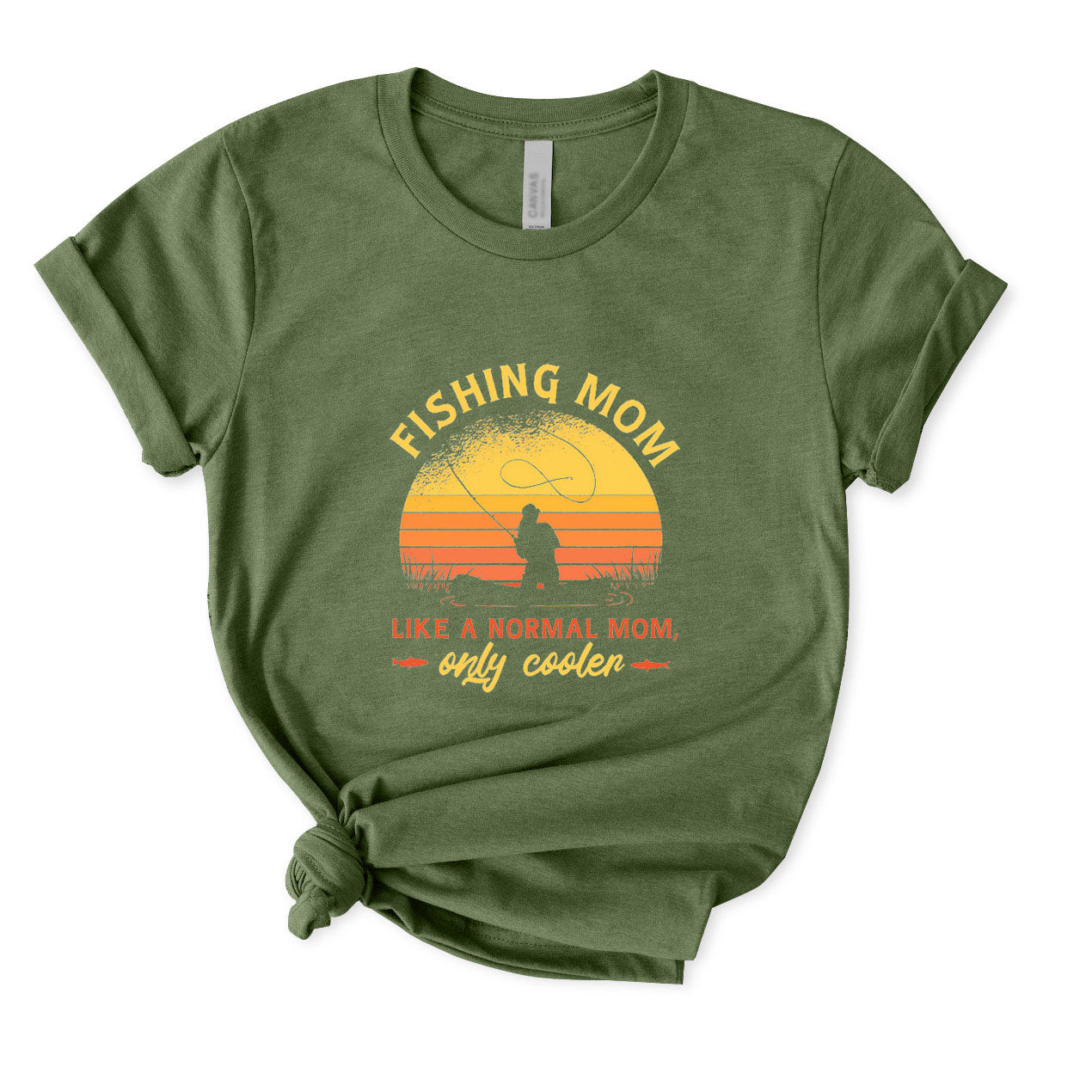 Fishing Mom Like A Normal Mom Only Cooler T-Shirt for Women