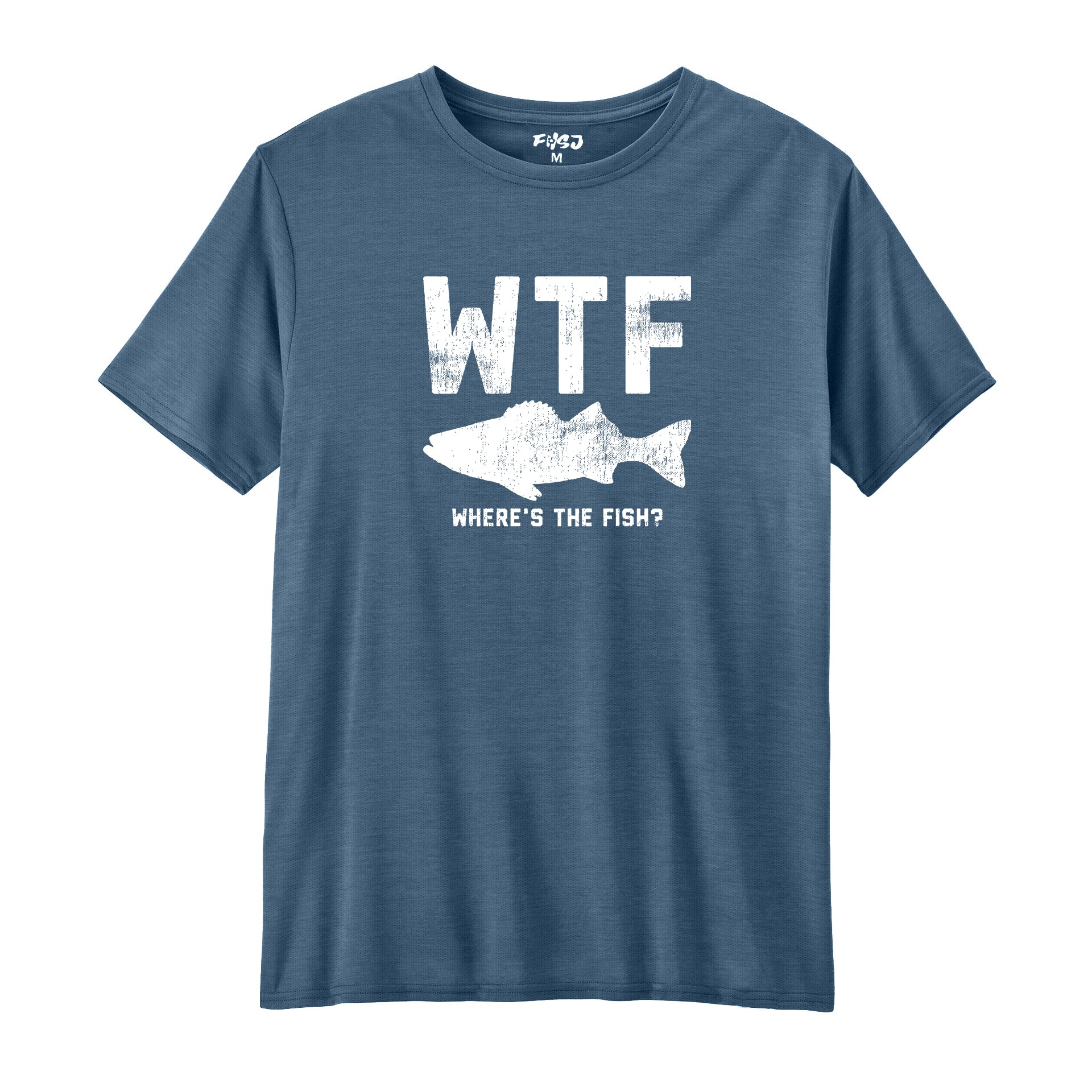 WTF Where's The Fish Performance T-SHIRT