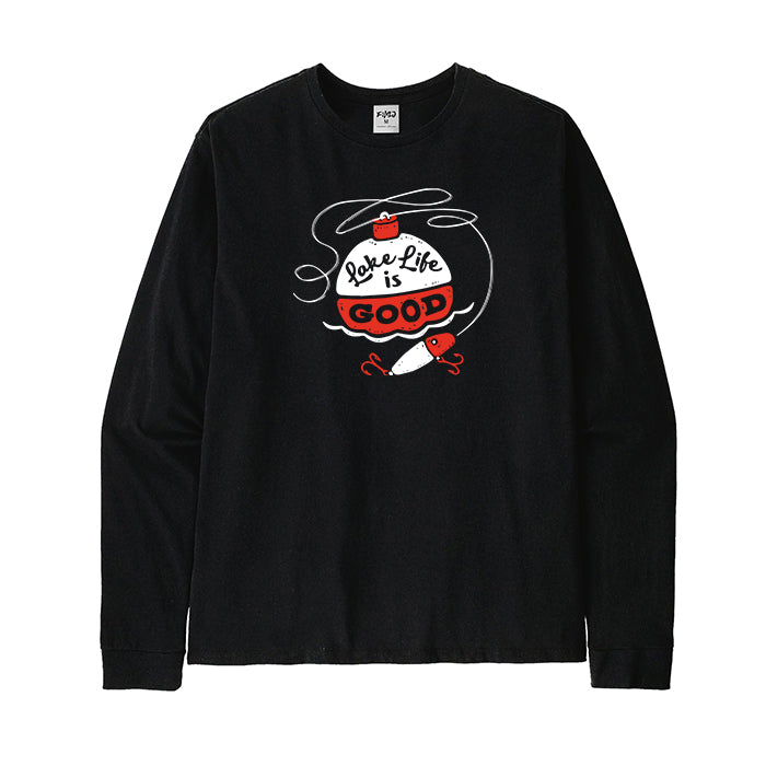 Lake Life Is Good long Sleeve T-Shirt