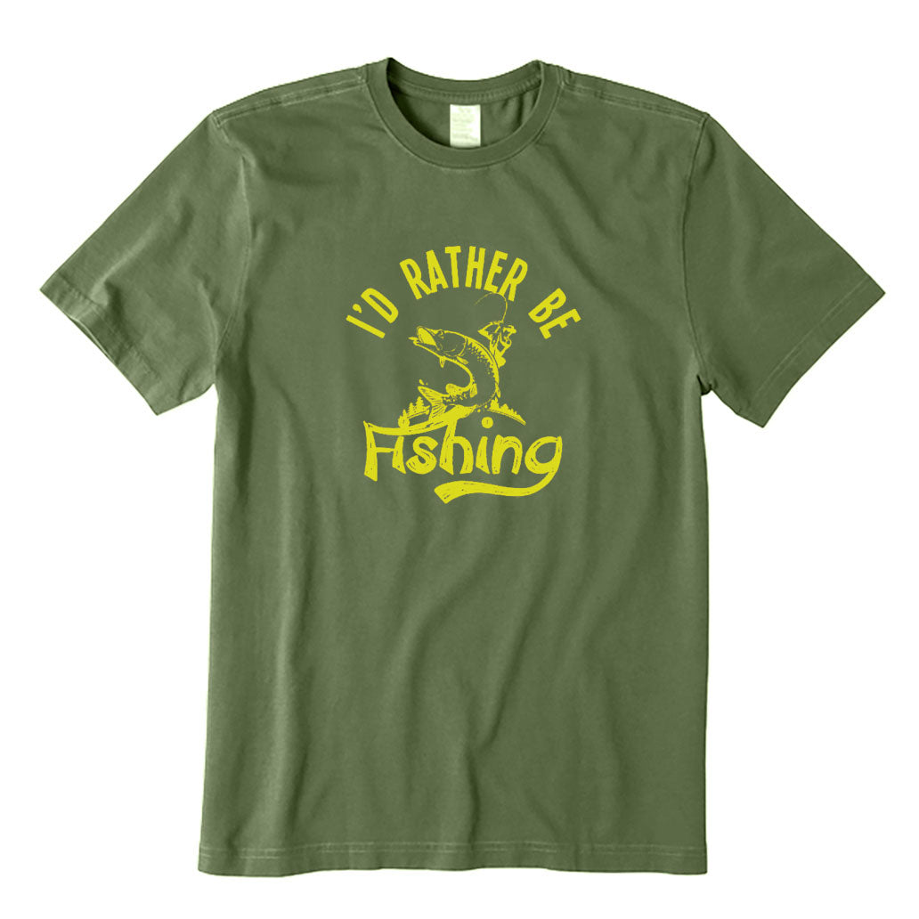 I'd Rather Be FISHING T-Shirt